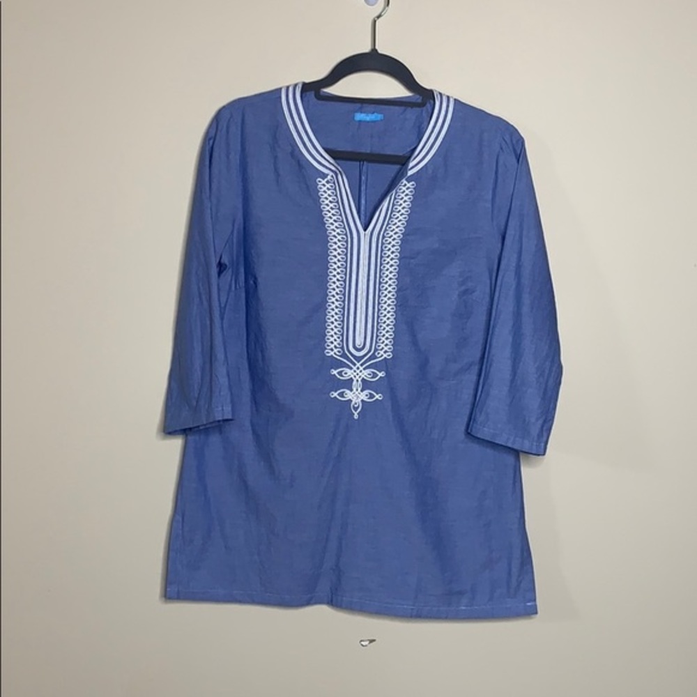 J MCLAUGHLIN cotton tunic